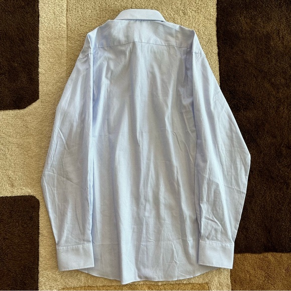 Light Blue Patterned Button Down - Picture 2 of 5